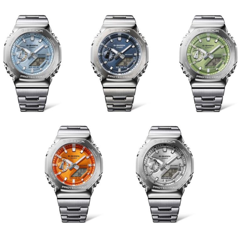G-SHOCK GM-2110D Metal Covered With Metal Band