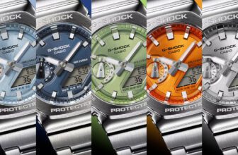 G-Shock GM-2110D Series with Stainless Steel Bezels and Bands