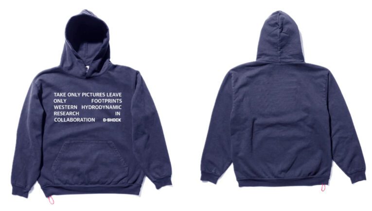 Western Hydrodynamic Research (WHR) x G-Shock Collab Fleece