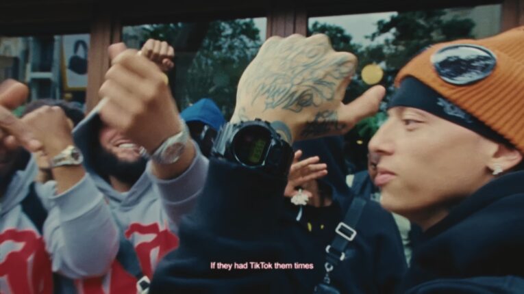 Central Cee wearing G-Shock DW-6900