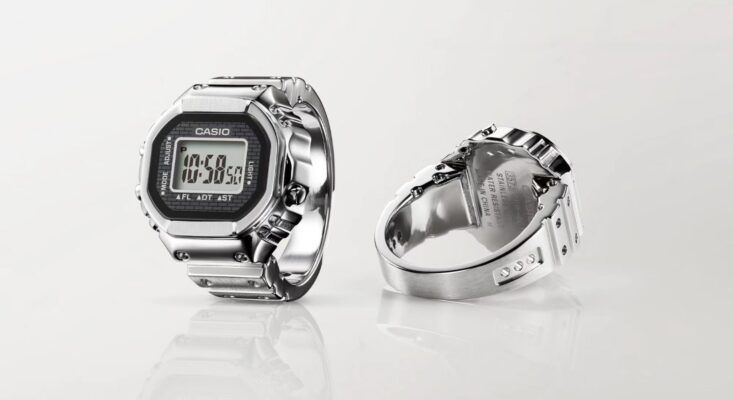 Casio Ring Watch CRW-001 Back