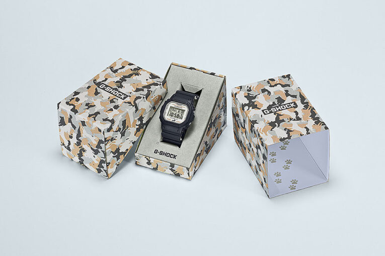 G-Shock DW-5600SHB-1 Box
