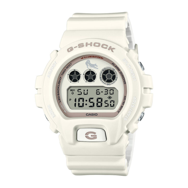 G-Shock DW-6900SHB-7 Shiba Inu White