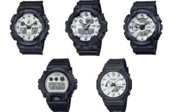 G-Shock Black and Brilliant White Series