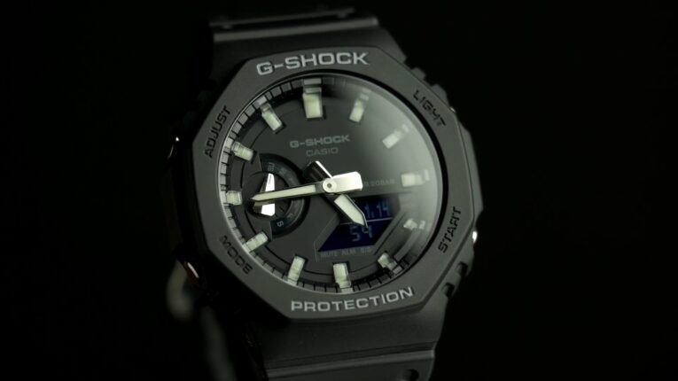Watch Geek giving away lume modded GA-2100-1A for reaching 140K subscribers