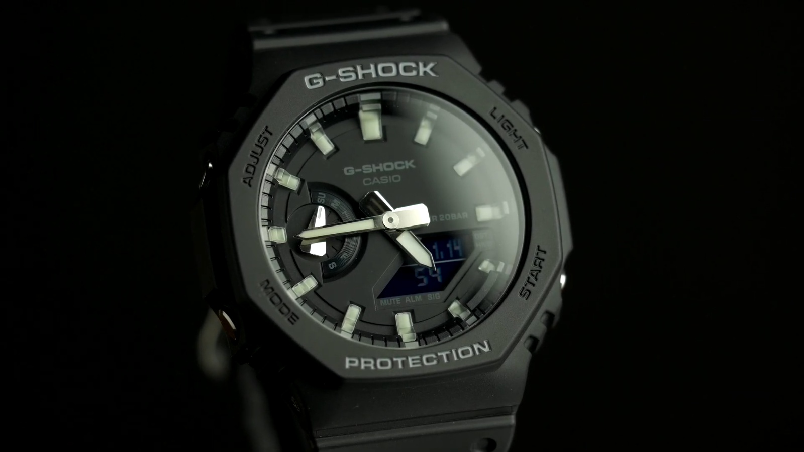 Watch Geek giving away lume modded GA-2100-1A for reaching 140K subscribers
