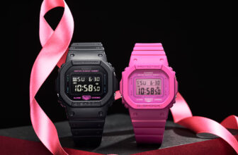 G-SHOCK DW-5600PK-1 and GMD-S5610PK-4 PINK-RIBBON for Breast Cancer Awareness Month