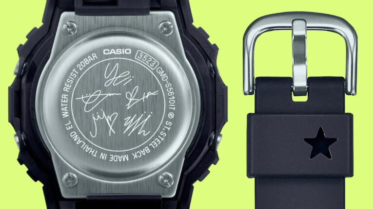 ITZY x G-SHOCK GMD-S5610IT Case Back and Band Keeper