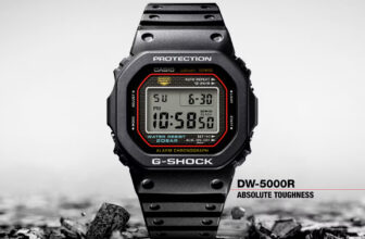 G-Shock DW-5000R-1A Promo