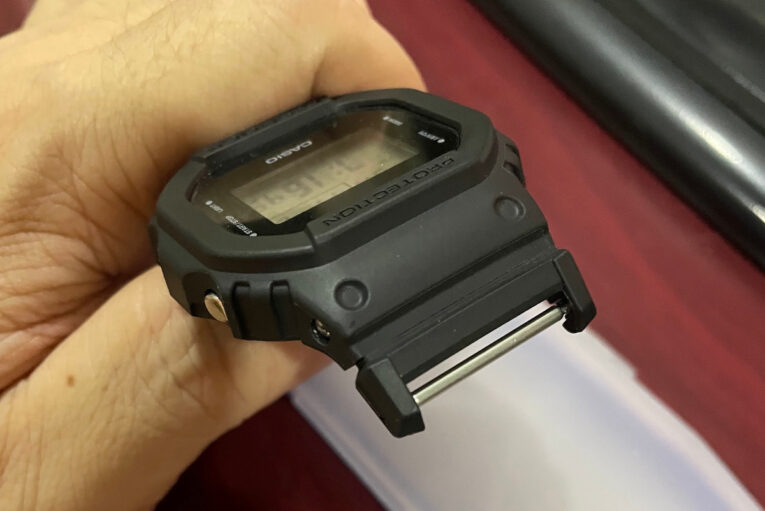 G-Shock DW-5600 Strap Adapter with "Spring Rod (Band)" Part