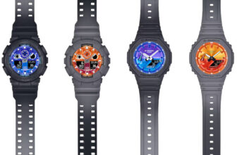 G-Shock Flame Inside Series: GA-100FL-1A, GA-100FL-8A, GA-2100FL-1A, GA-2100FL-8A
