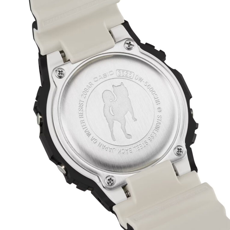 G-Shock Shiba Inu Case Back Engraving