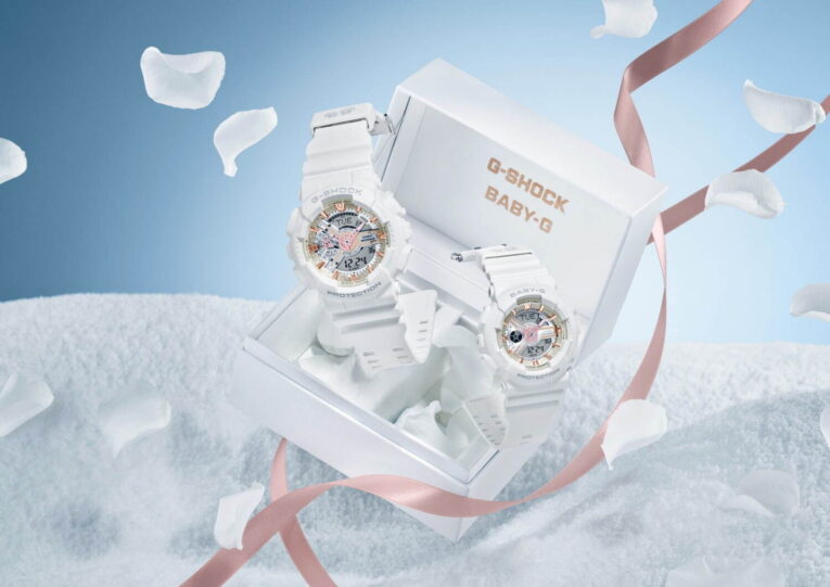 G Presents Lover's Collection 2024 LOV-24A G-Shock GA-110 and Baby-G BA-110