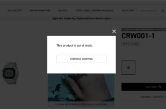 Casio CRW001-1 Ring Watch Out of Stock
