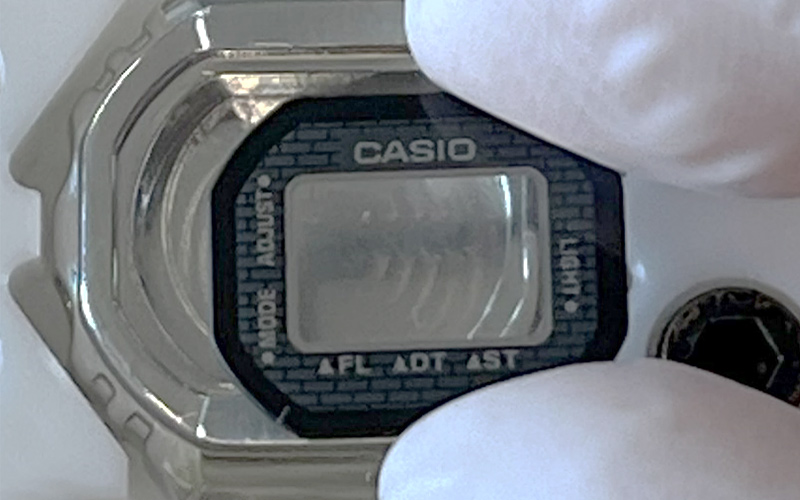Casio CRW-001-1 Removable Glass Display to Replace Battery