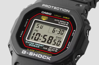 G-Shock DW-5000R-1A Angle