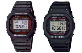 G-Shock DW-5000R-1A Versus DW-5000C-1A