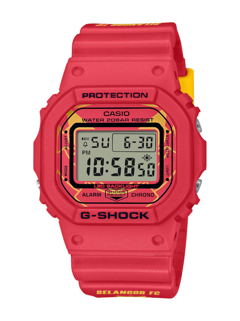 Selangor F.C. x G-Shock DW-5600SFC24-4