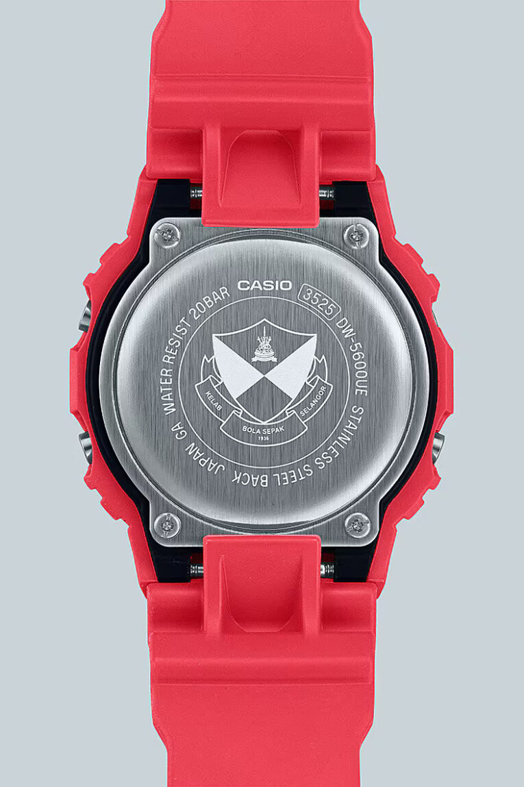 Selangor F.C. x G-Shock DW-5600SFC24-4 Case Back