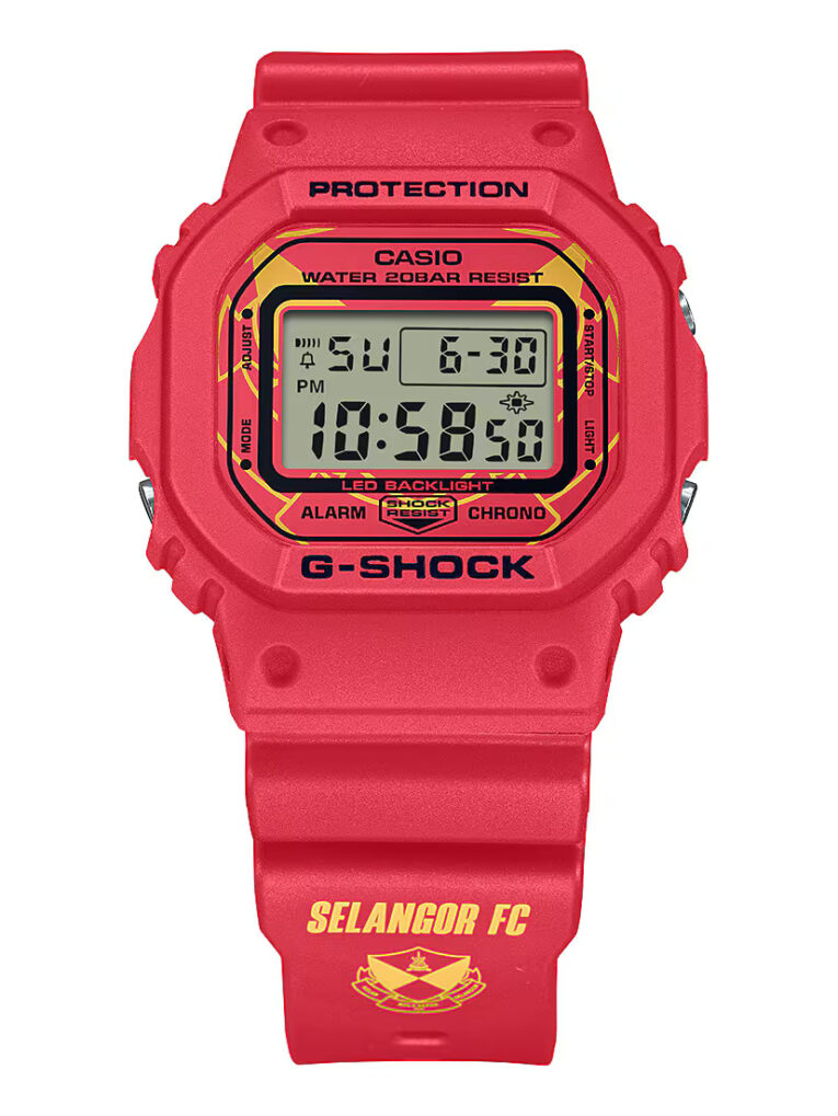 Selangor F.C. x G-Shock DW-5600SFC24-4 Display
