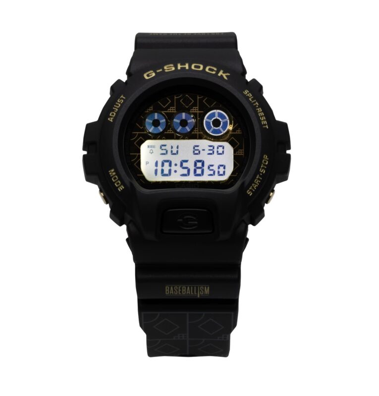 Baseballism x G-Shock DW6900BI24-1 LED Backlight