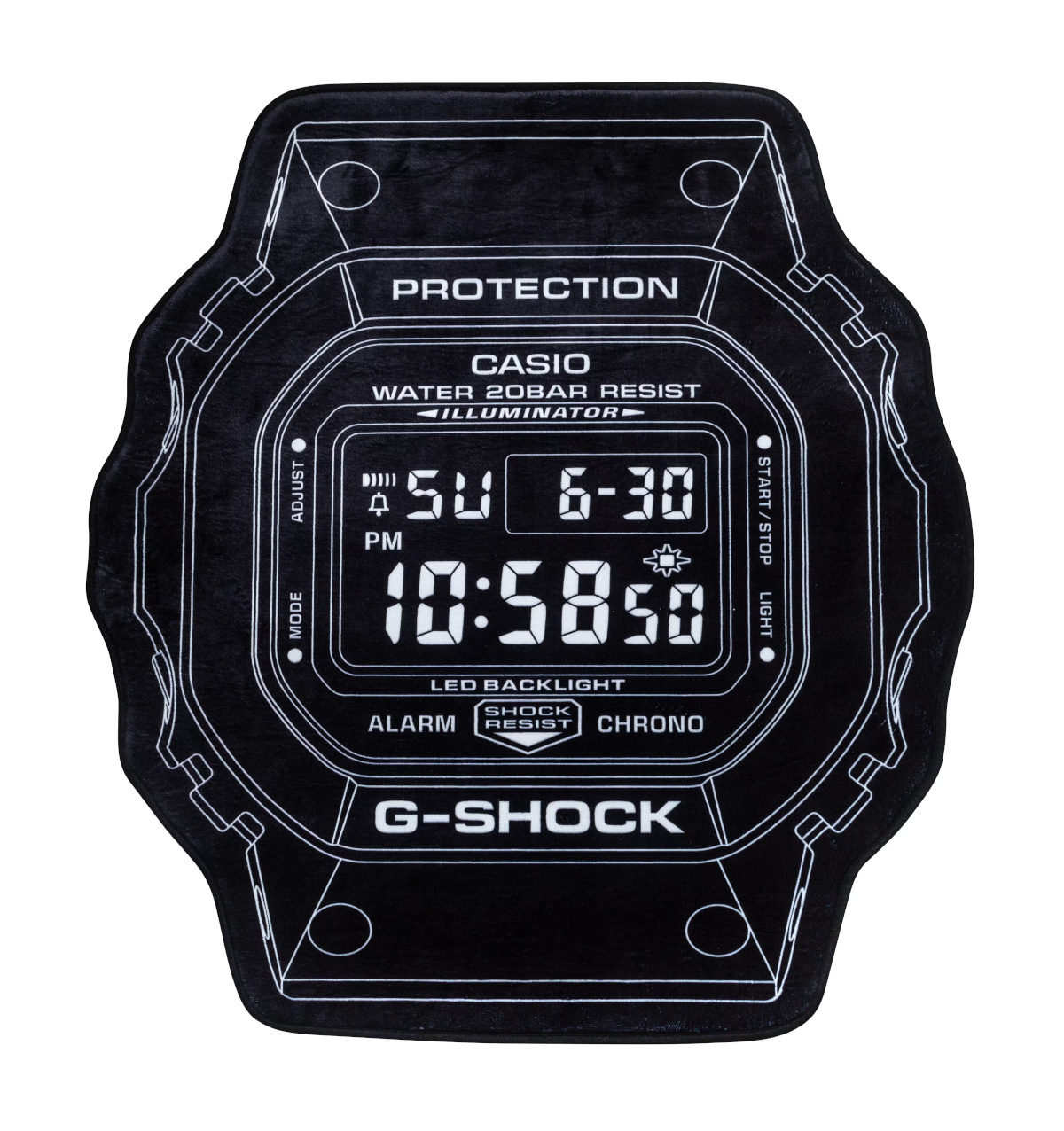 G-Shock Decorative Area Rug