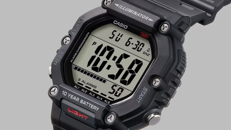 Casio AE-1600H-1AV Angle