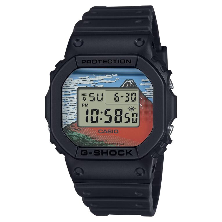 G-Shock DW-5600KHG24-1: 
Fine Wind, Clear Morning by Hokusai