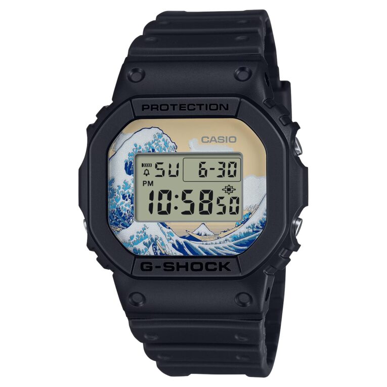 G-Shock DW-5600KHK24-1: The Great Wave off Kanagawa by Hokusai
