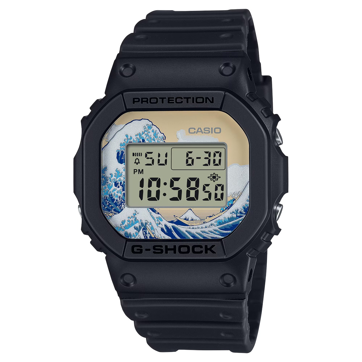 These G-Shock watches feature artwork from Hokusai's 'Thirty-six Views of  Mount Fuji': DW-5600KHK24-1 and DW-5600KHG24-1 - G-Central G-Shock Fan Site