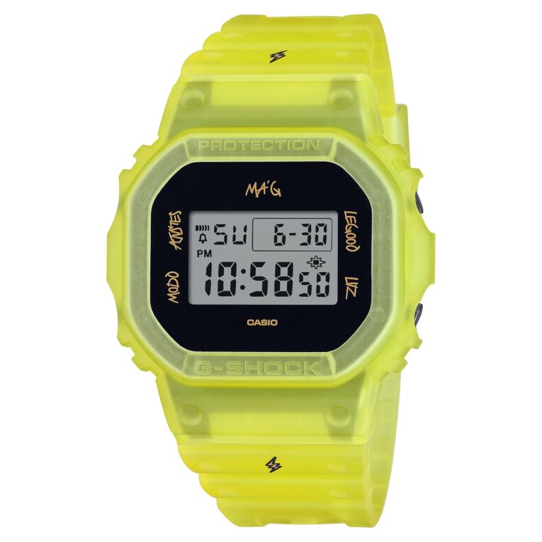 J Balvin x G-Shock DWE-5600JB-1A9