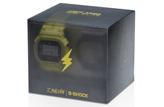 J Balvin x G-Shock DWE-5600JB-1A9 Box Set
