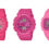 G-Shock Power Pink Series includes three smaller watches