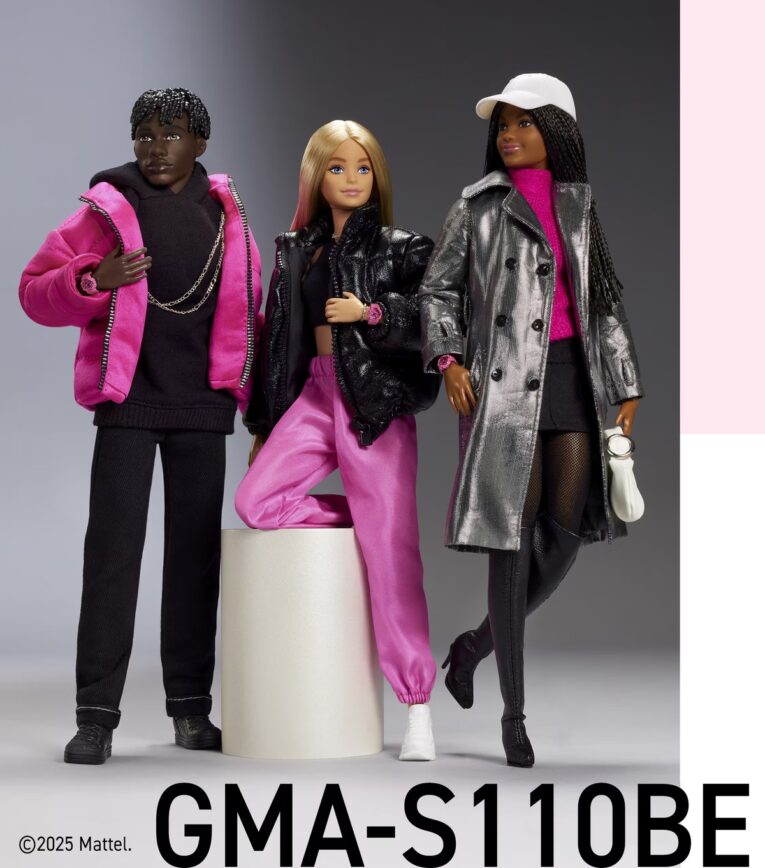 Barbie x G-Shock GMA-S110BE-4A Dolls