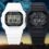 G-Shock GW-5000HS Heritage Series offers stealth black and basic white colorways for the advanced square screw-back