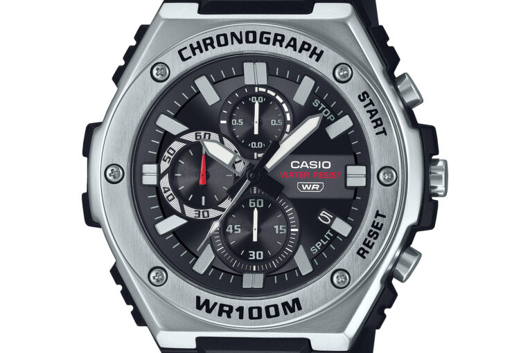 Casio MWA-300H Chronograph Full Analog with Stainless Steel Bezel