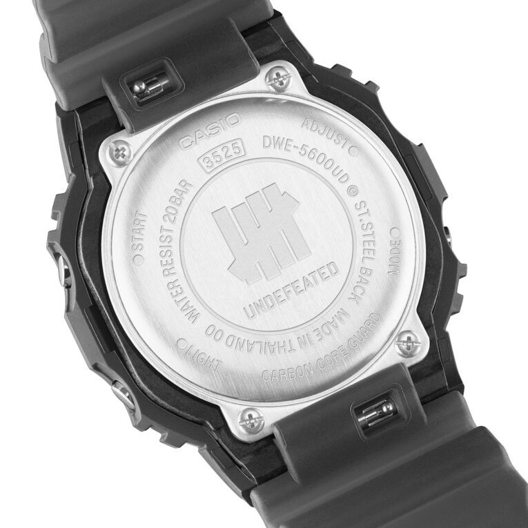 Undefeated x G-Shock DWE5600UD-1 Case Back
