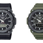 Casio AQ-S820W with Tough Solar: AQ-S820W-1AV and AQ-S820W-3BV