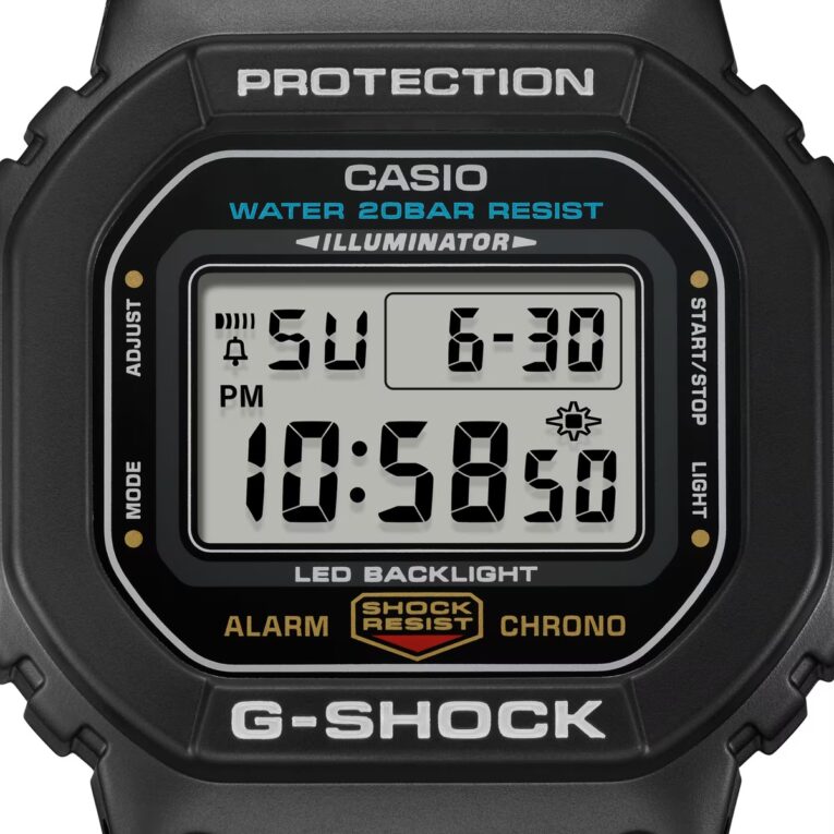 G-Shock DW-5600UE-1 Face