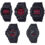 Black and Bold Red Series offers a unique tactical style with five affordable G-Shock watches