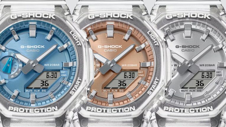 G-Shock GA-2100BM Bright Metallic Dial