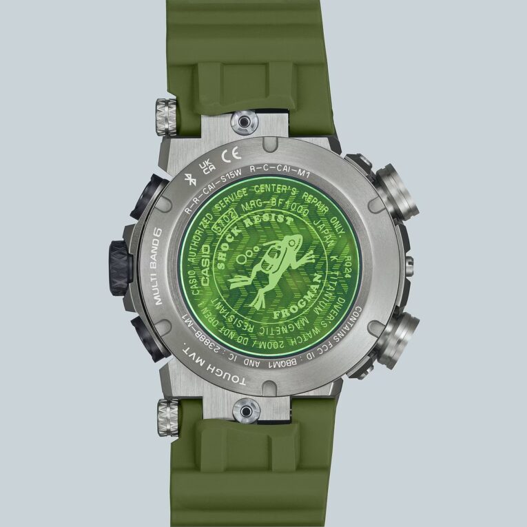 G-Shock Frogman MRG-BF1000RG-3A Case Back