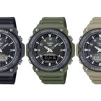 Tough Solar-powered Casio AQS820W series released in the U.S.