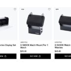 Casio America is now selling the G-Shock Collection Display Set, mounts, and stands