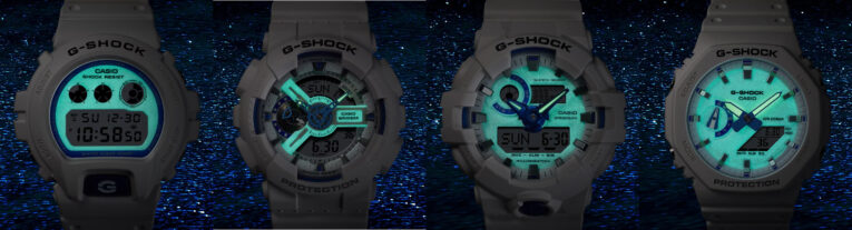 G-Shock HDS Hidden Shine Series: Phosphorescent Glow-In-The-Dark Dials
