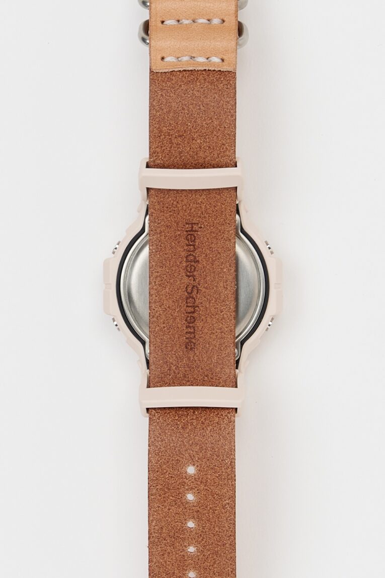 Hender Scheme x G-Shock DW-5900 2025 Leather Band Back