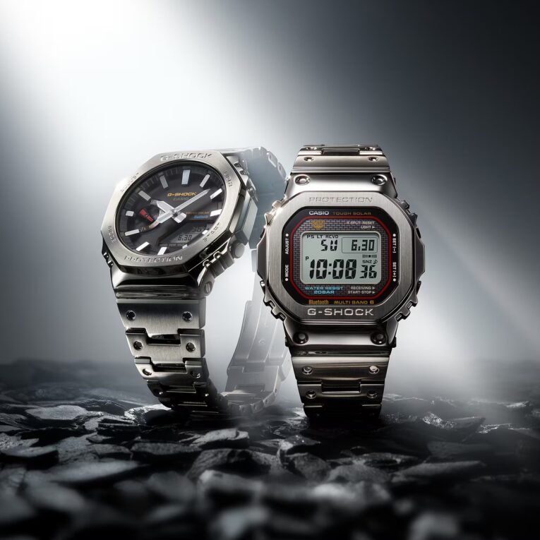 G-Shock GM-B2100SD-1C and GMW-B5000D-1C With Origin-Themed Colors
