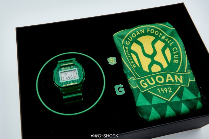 Beijing Guoan Football Club x G-Shock DW-5600 limited set to