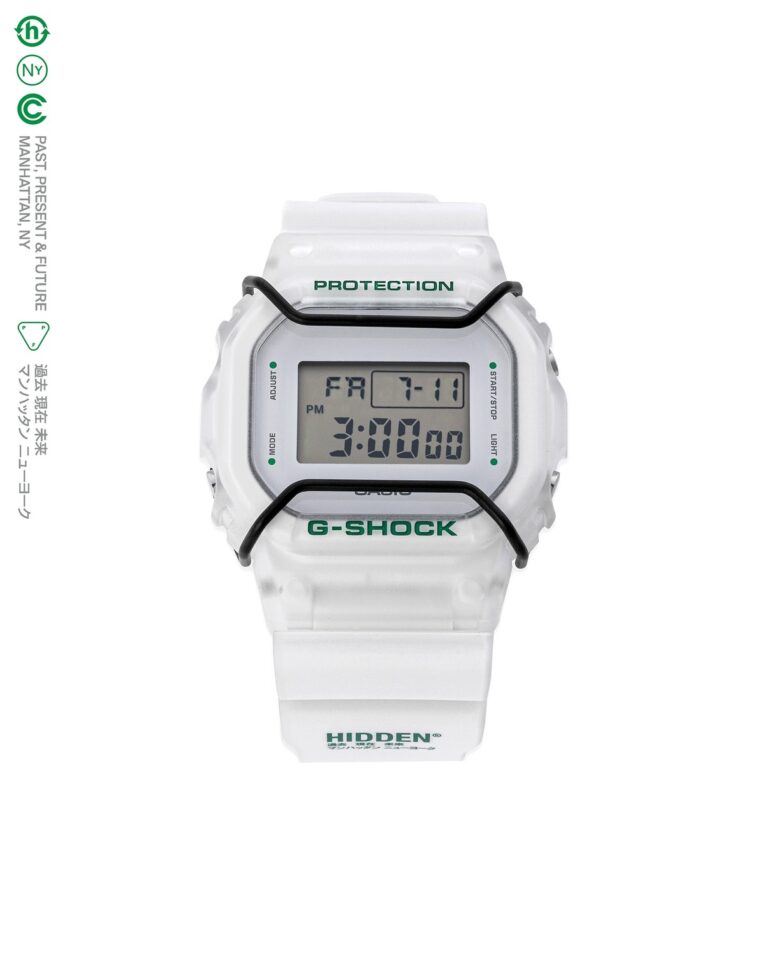 NY streetwear brand Hidden to release second G-Shock DW5600 collaboration on July 11