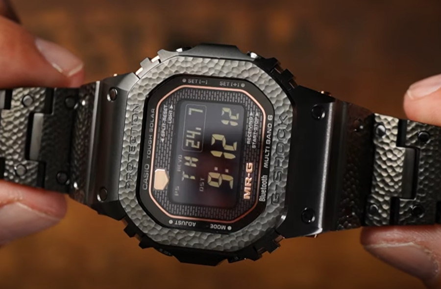 G-Shock MRG-B5000HT-1 hands-on review by WatchDavid - G